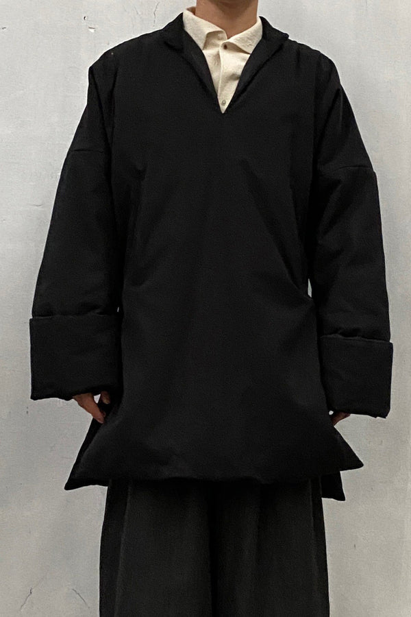 SAMUEL GUI YANG Black Benolac Top AW21CO04-1